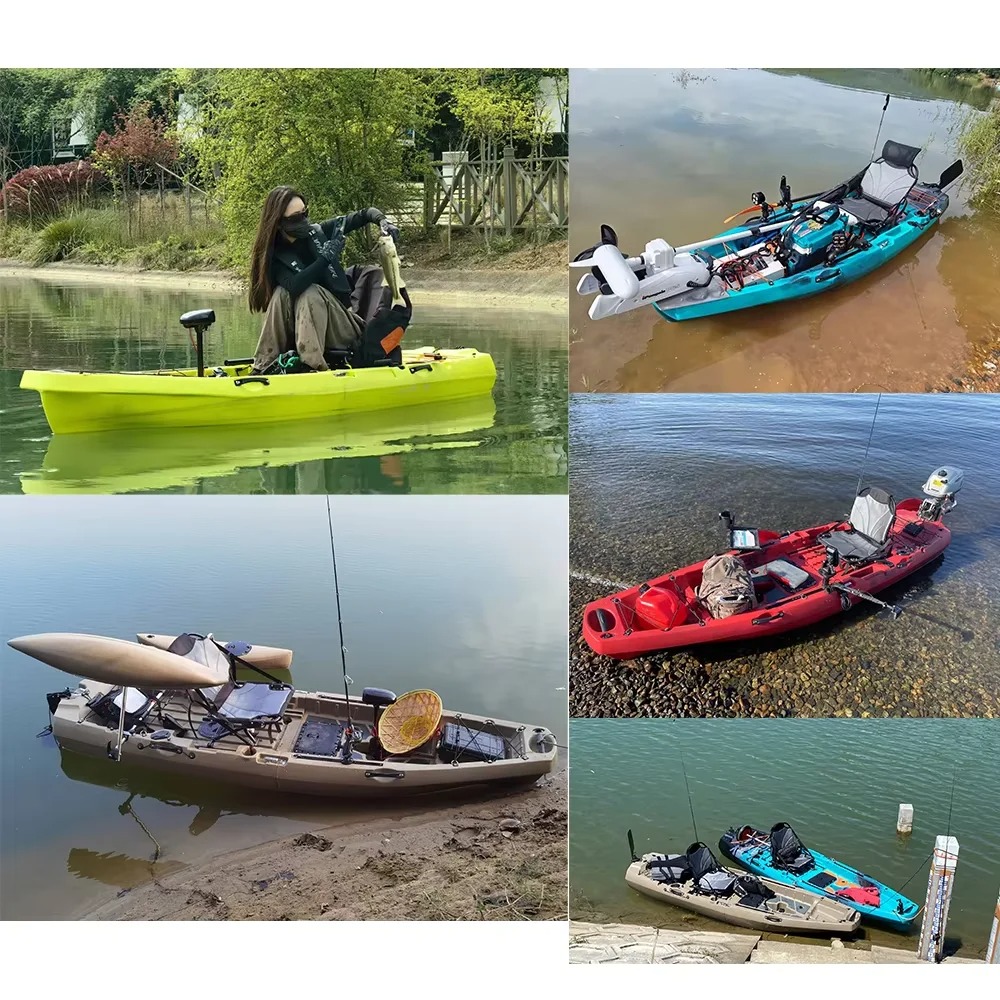 Caiaque Modular LLDPE com Peda - Fishing Kayak Pedal Drive avaliação e preço