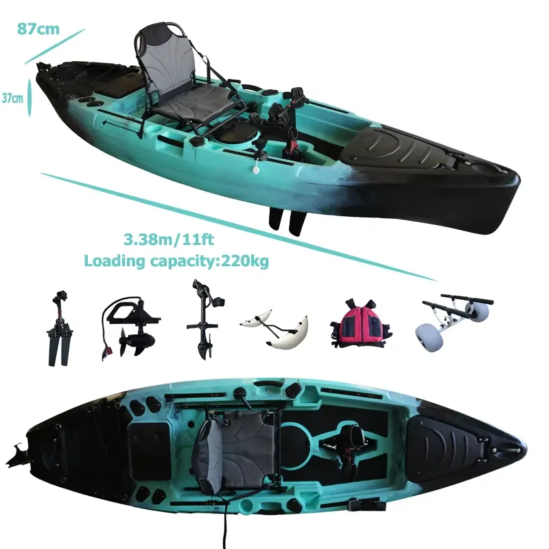 Caiaque de Pesca com Pedal de  - Fishing Kayak Sit In avaliação e preço