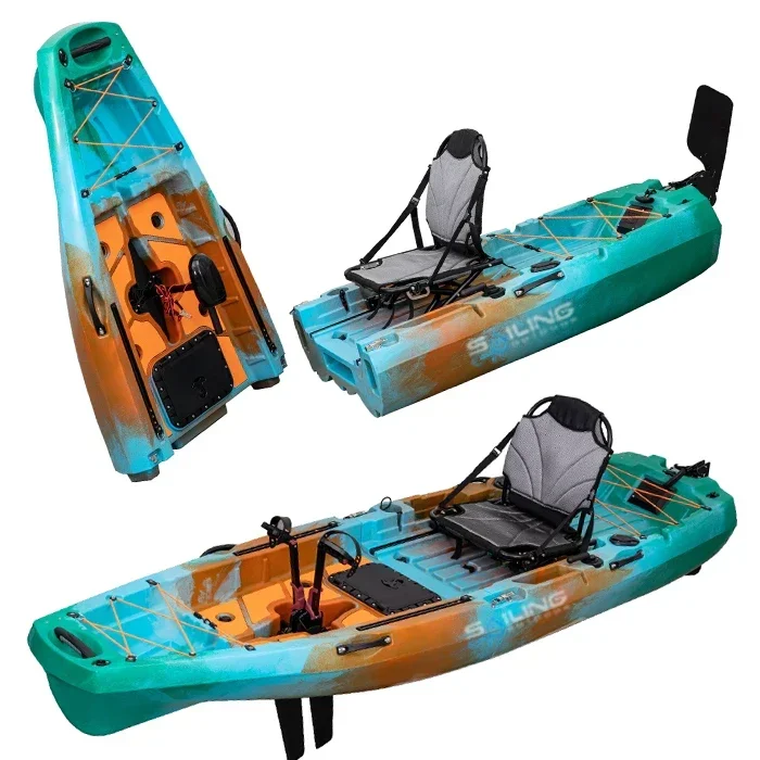Caiaque Modular de Plástico Do - Fishing Kayak Pedal Drive avaliação e preço