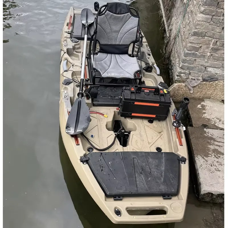 Caiaque Modular de 10 pés com  - Fishing Kayak Pedal Drive avaliação e preço